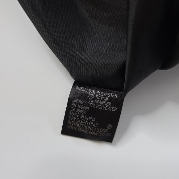 Classic Black Sheath Dress by Tahari Arthur S. Levine WMNS Size 8 Formal Lined - Picture 14 of 16